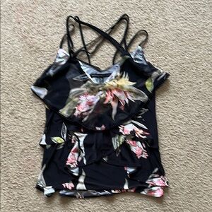 White House Black Market Floral Camisole